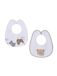 Set 2 babetes Ursos (Castanho Claro)  para Bebé Menino - Mayoral