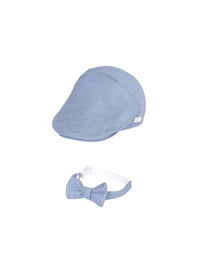 Set boina e laço Turquesa (Turquesa)  para Bebé Menino - Mayoral