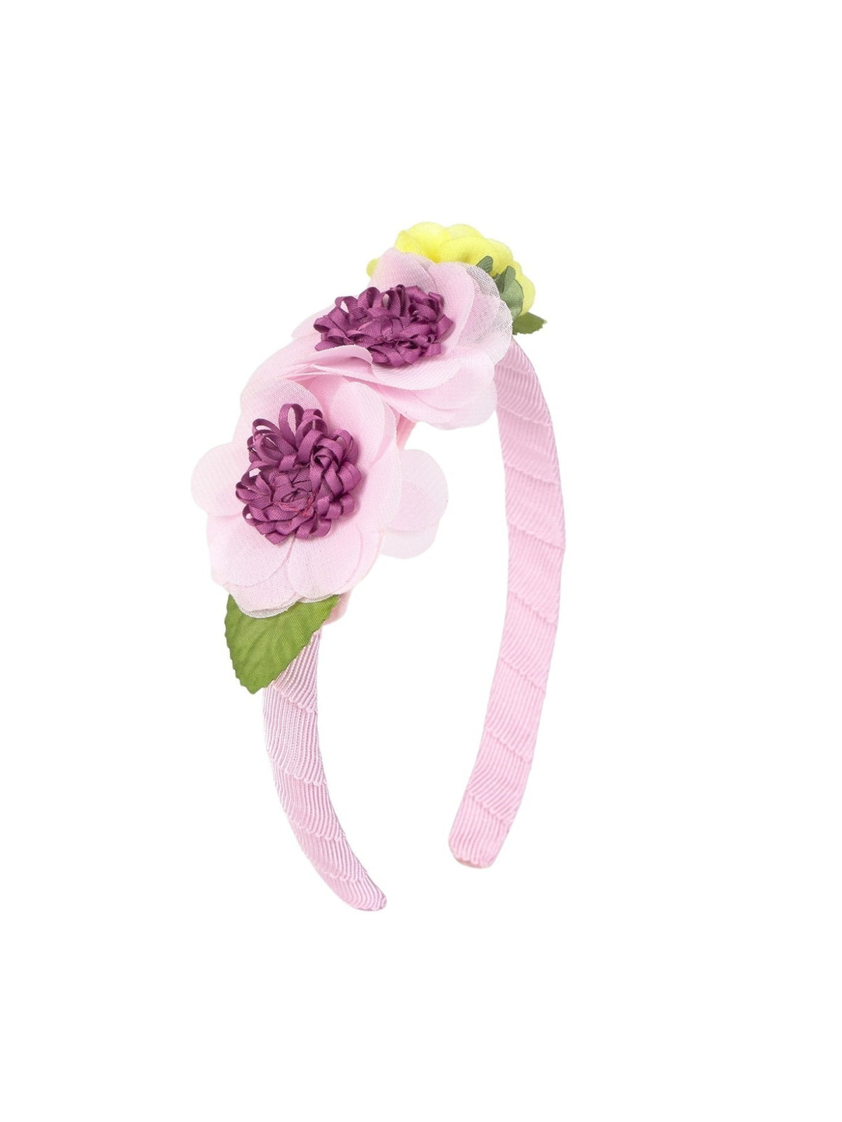 Bandolete flores Rosa malva (Rosa)  para Bebé Menina - Mayoral