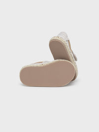Alpargata velcro Crú (Creme / Pérola)  para Bebé Menino - Mayoral