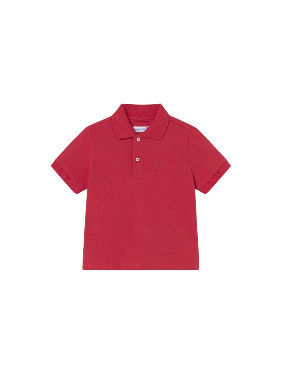 Polo m/curta granito básico Tomate (Vermelho)  para Bebé Menino - Mayoral