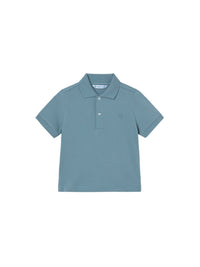 Polo m/curta granito básico Azul jade (Verde Água)  para Bebé Menino - Mayoral