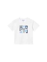 Camiseta básica Branco (Branco)  para Bebé Menino - Mayoral