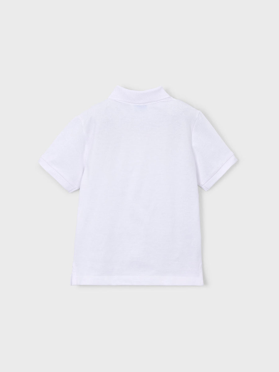 Polo m/curta granito básico Branco (Branco)  para Menino - Mayoral