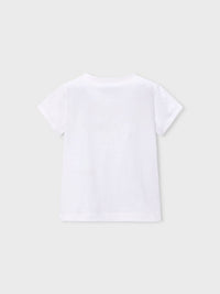 Camiseta básica Branco (Branco)  para Menina - Mayoral