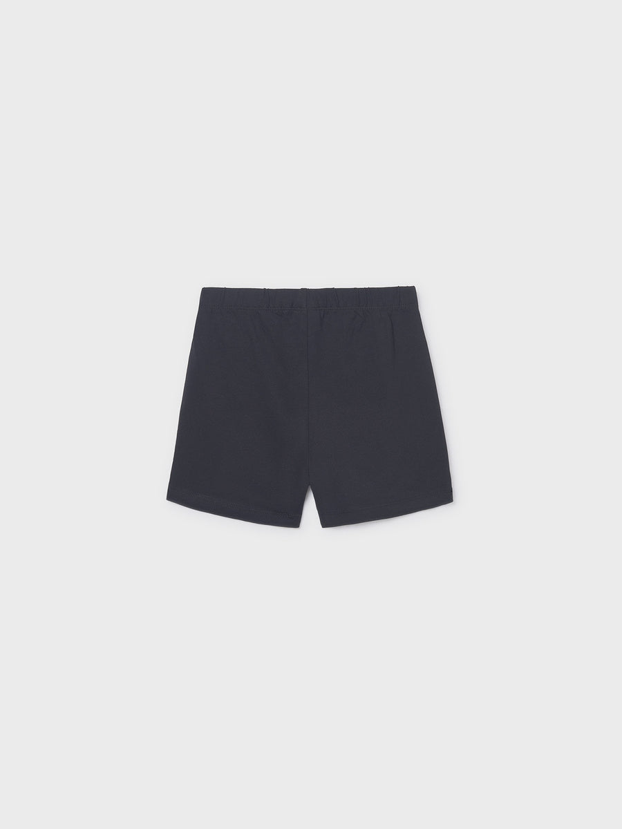 Short malha básico Preto (Preto)  para Menina - Mayoral