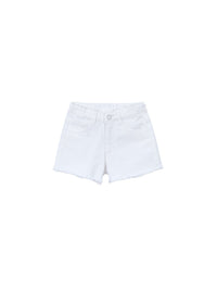 Short sarja básico Branco (Branco)  para Menina - Mayoral