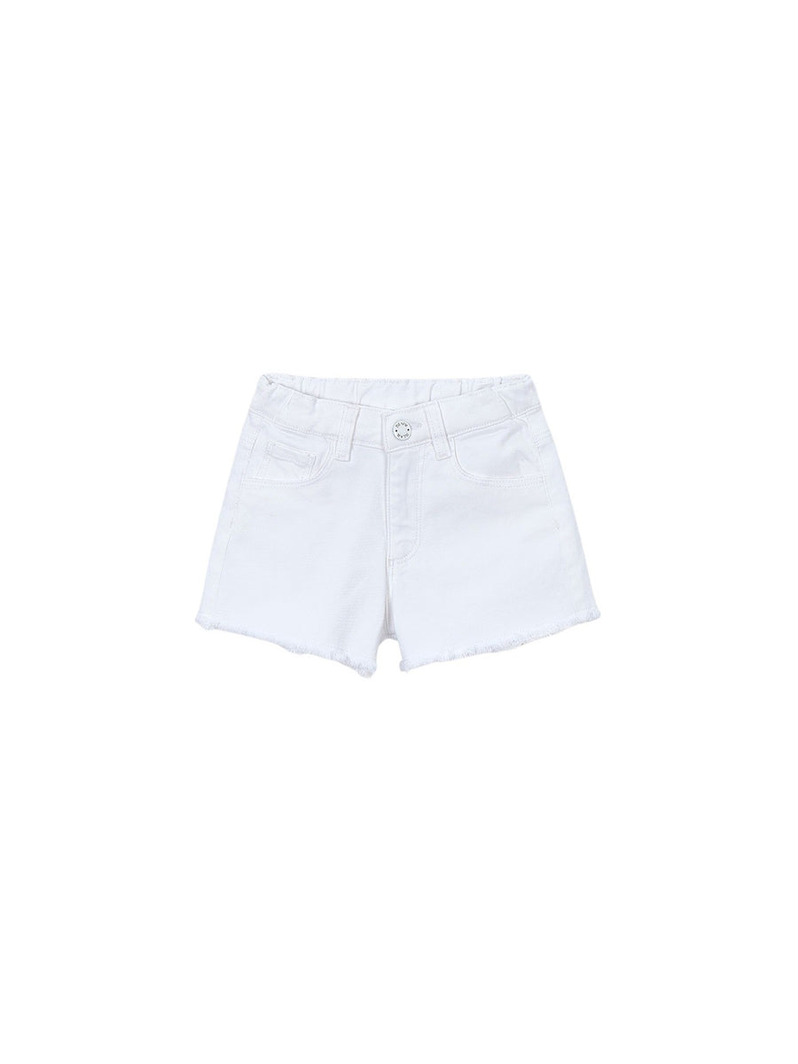 Short sarja básico Branco (Branco)  para Menina - Mayoral