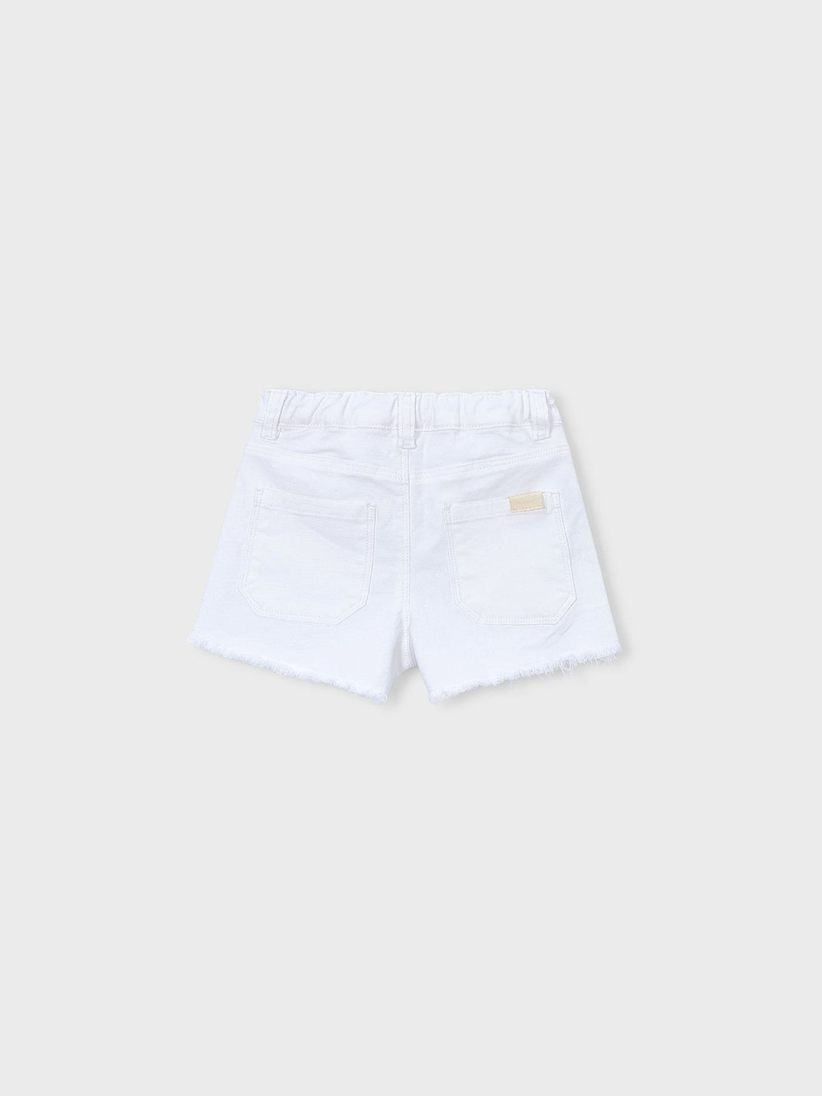 Short sarja básico Branco (Branco)  para Menina - Mayoral