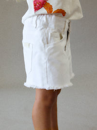 Short sarja básico Branco (Branco)  para Menina - Mayoral