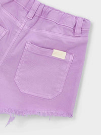 Short sarja básico Lilac (Lilás)  para Menina - Mayoral