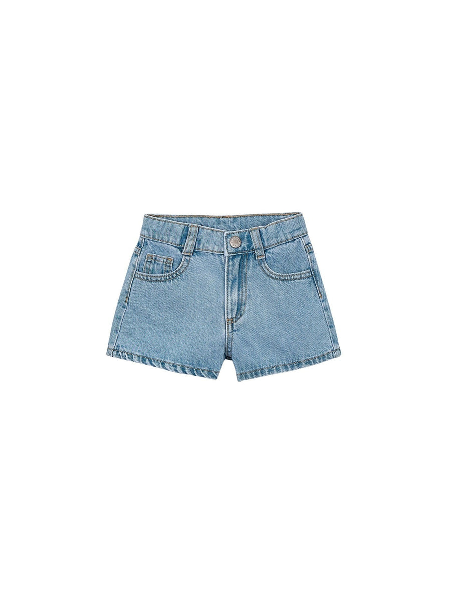 Short ganga básico Claro (Ganga c/ Lavagem)  para Menina - Mayoral