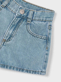 Short ganga básico Claro (Ganga c/ Lavagem)  para Menina - Mayoral