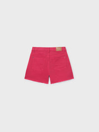 Short sarja básico Cereja (Vermelho)  para Menina - Mayoral