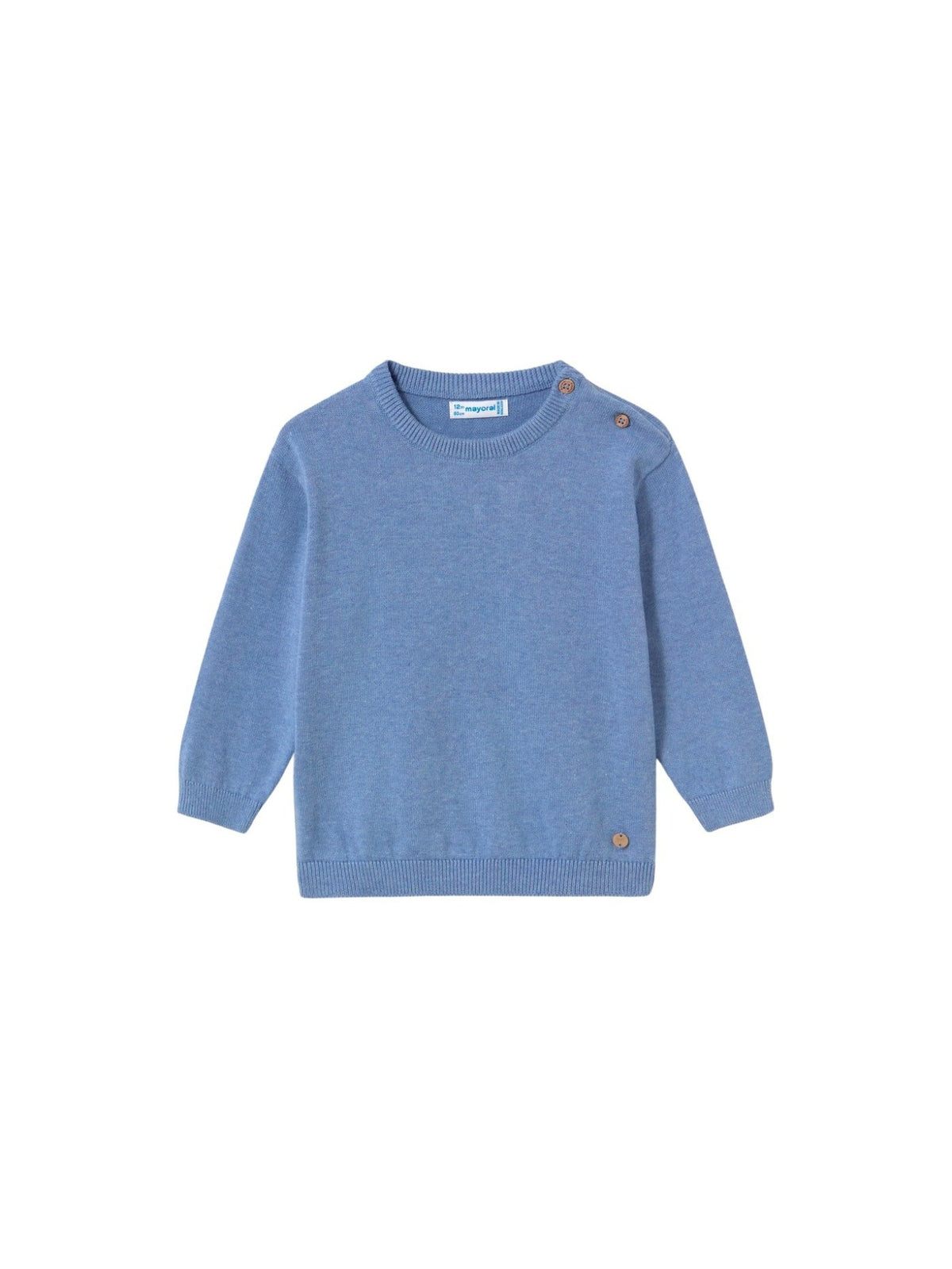 Jersey algodão básico Capri vig (Azul)  para Bebé Menino - Mayoral