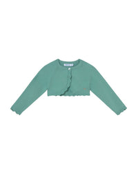 Casaco bolero tricô básico Menta (Verde seco)  para Bebé Menina - Mayoral