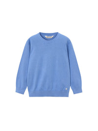 Jersey c/gola redonda básico Capri vig (Azul)  para Menino - Mayoral