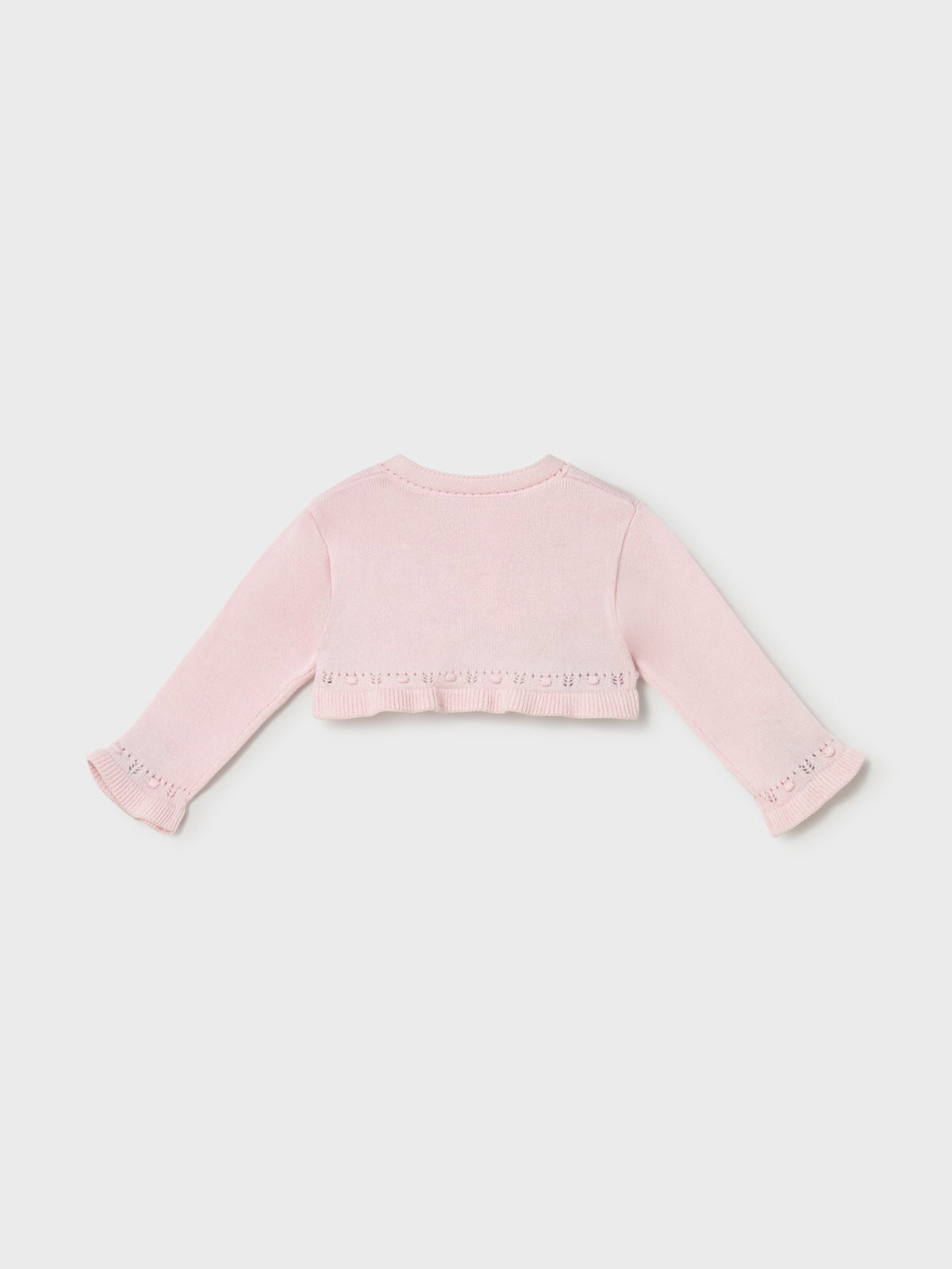 Casaco tricot básico Rosa baby (Rosa Bébé)  para Bebé Menina - Mayoral