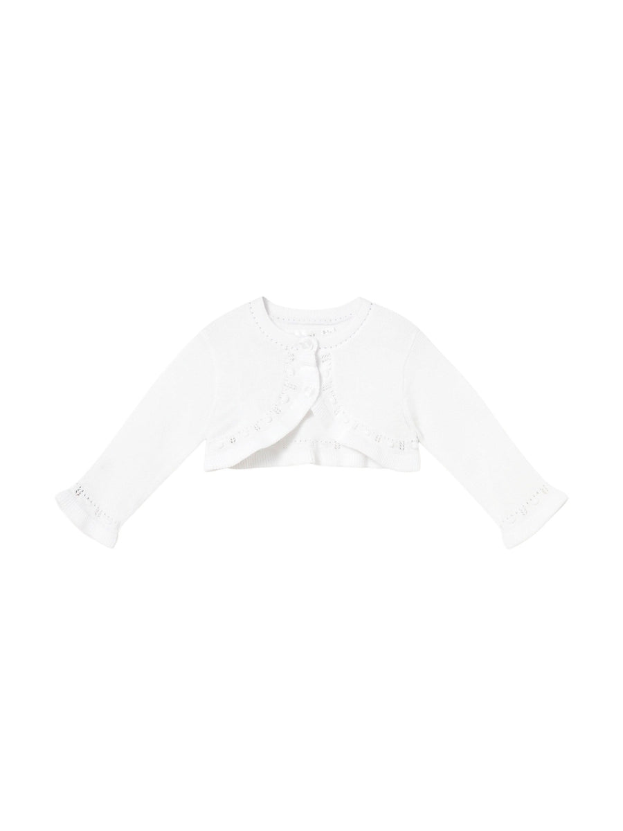 Casaco tricot básico Branco (Branco)  para Bebé Menina - Mayoral