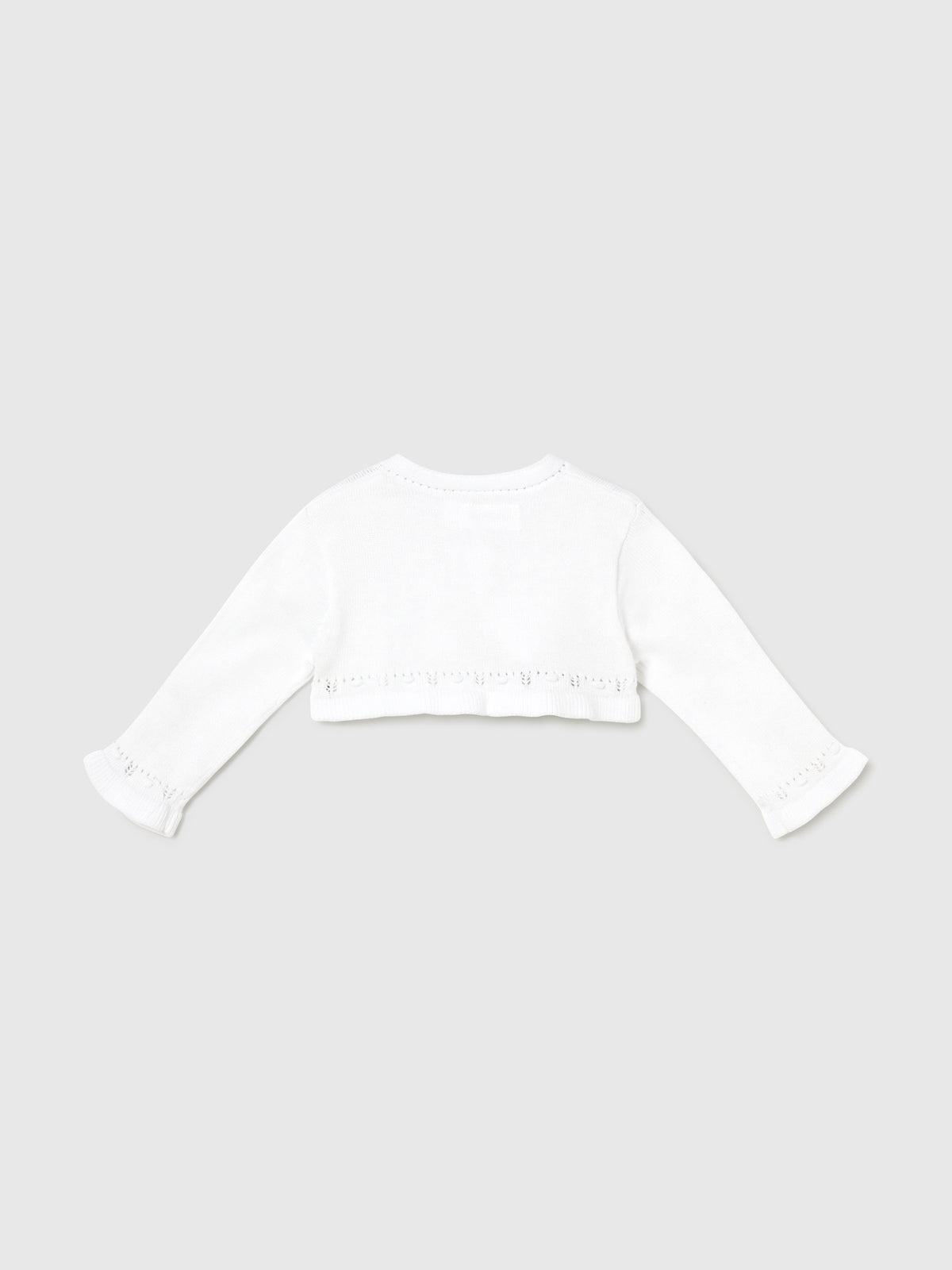 Casaco tricot básico Branco (Branco)  para Bebé Menina - Mayoral