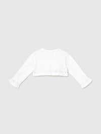 Casaco tricot básico Branco (Branco)  para Bebé Menina - Mayoral