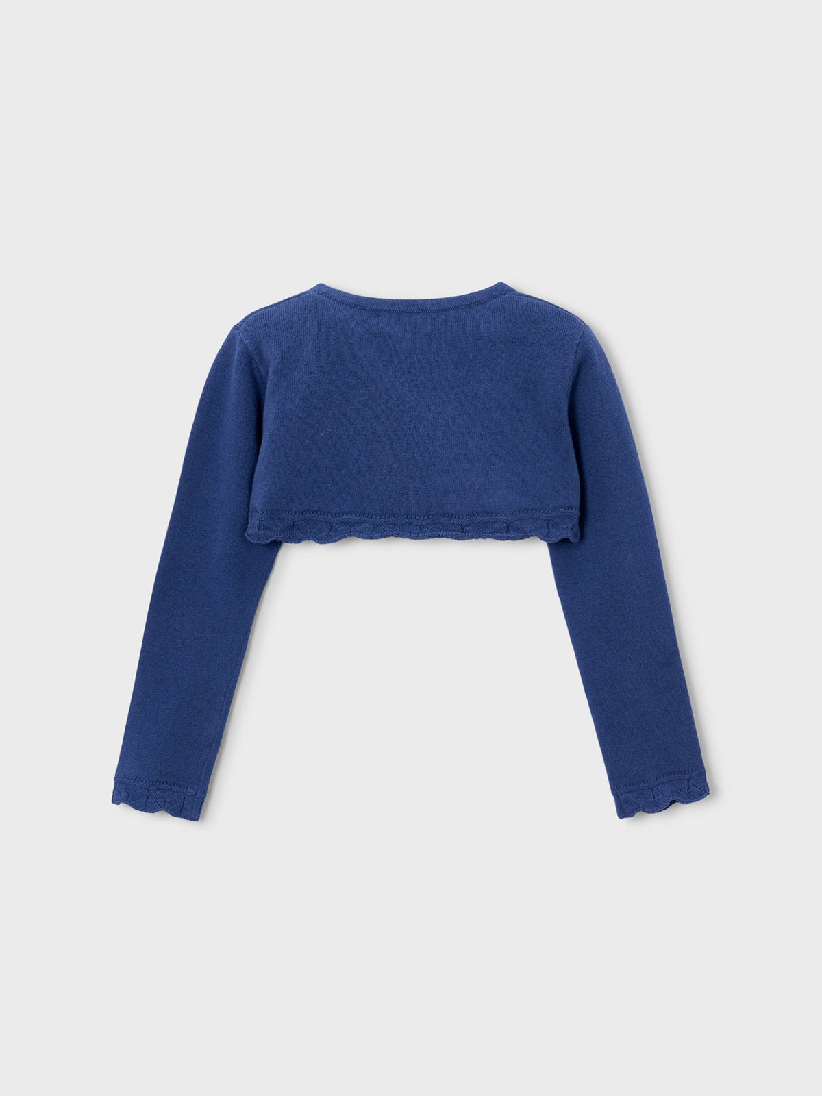 Casaco bolero tricô básico Porcelana (Azul)  para Menina - Mayoral