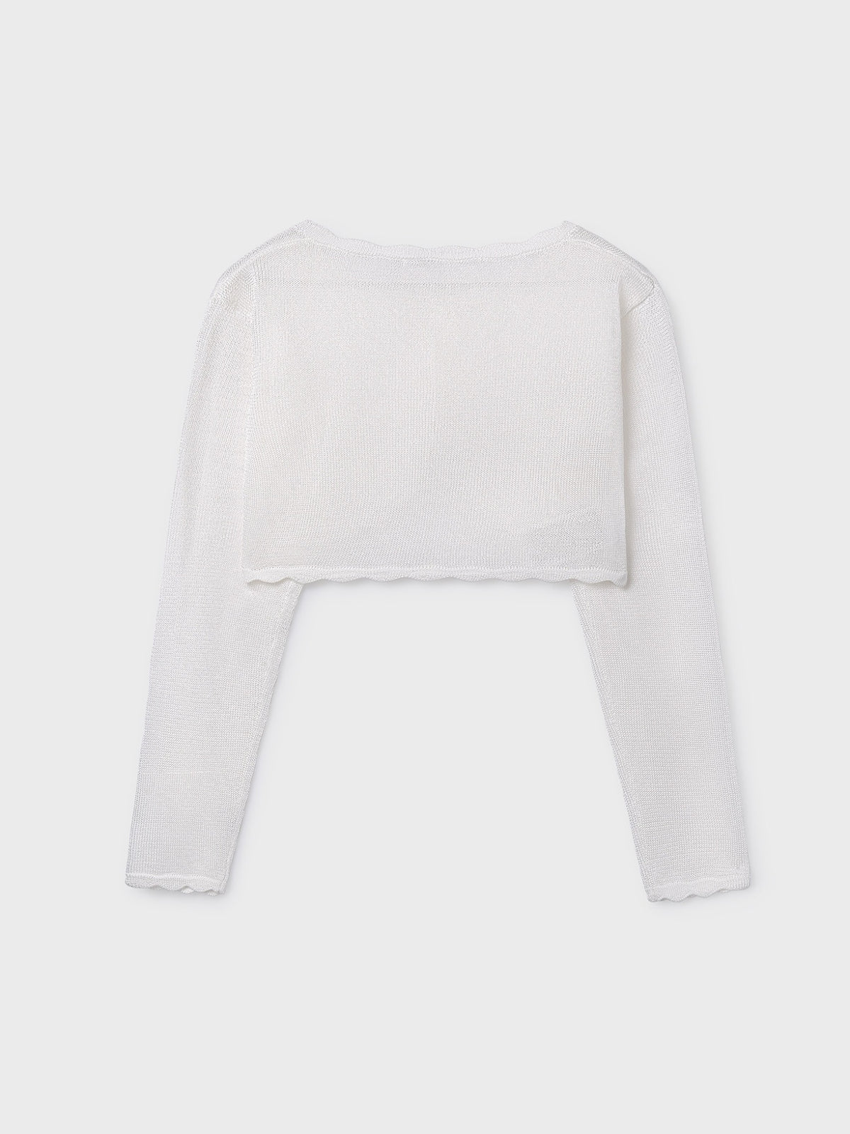 Casaco tricot básico Crú (Creme / Pérola)  para Menina - Mayoral