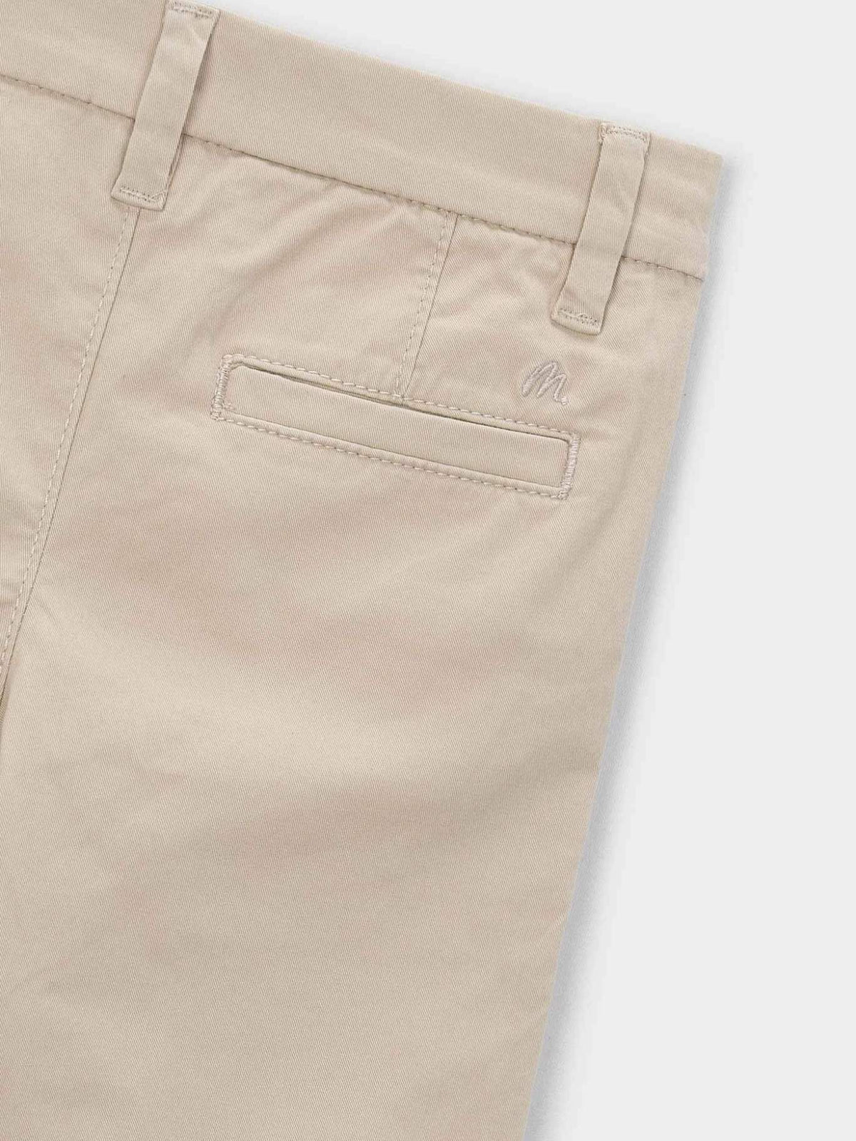 Calça sarja básica Anacardo (Bege)  para Menino - Mayoral