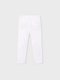 Calça sarja básica Branco (Branco)  para Menino - Mayoral
