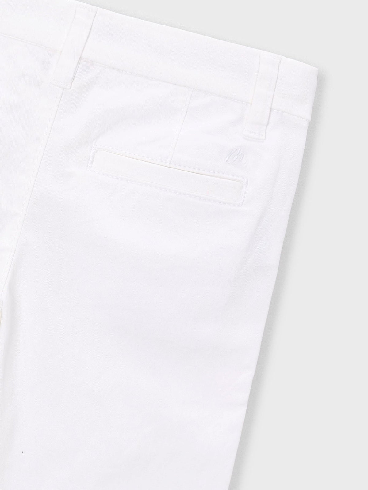 Calça sarja básica Branco (Branco)  para Menino - Mayoral
