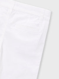 Calça sarja básica Branco (Branco)  para Menino - Mayoral