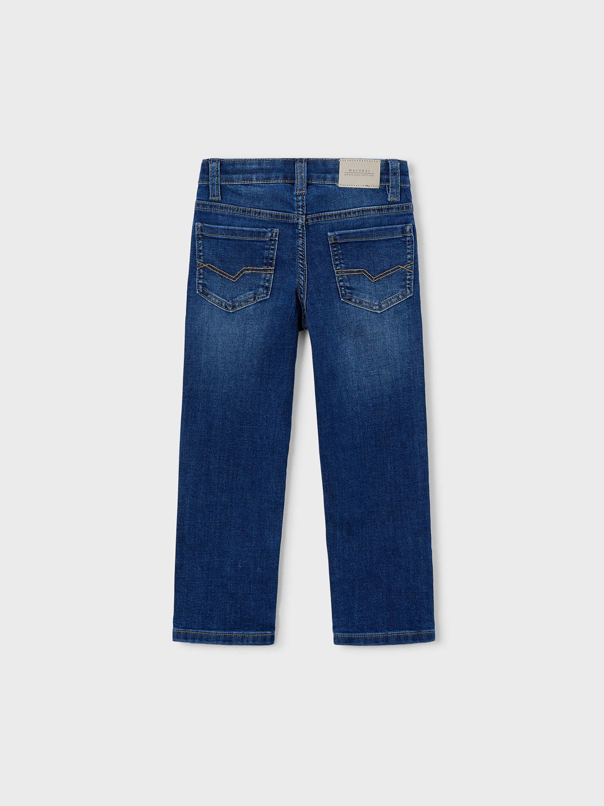 Calça ganga slim fit básico Escuro (Marinho)  para Menino - Mayoral