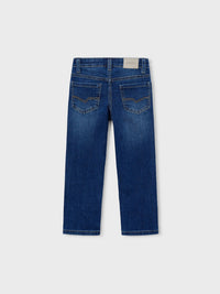Calça ganga slim fit básico Escuro (Marinho)  para Menino - Mayoral