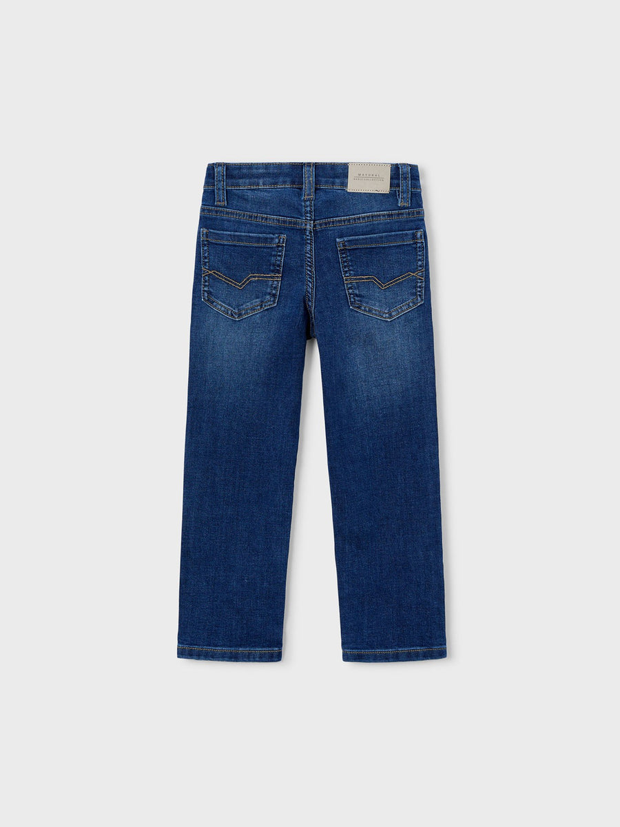 Calça ganga slim fit básico Escuro (Marinho)  para Menino - Mayoral