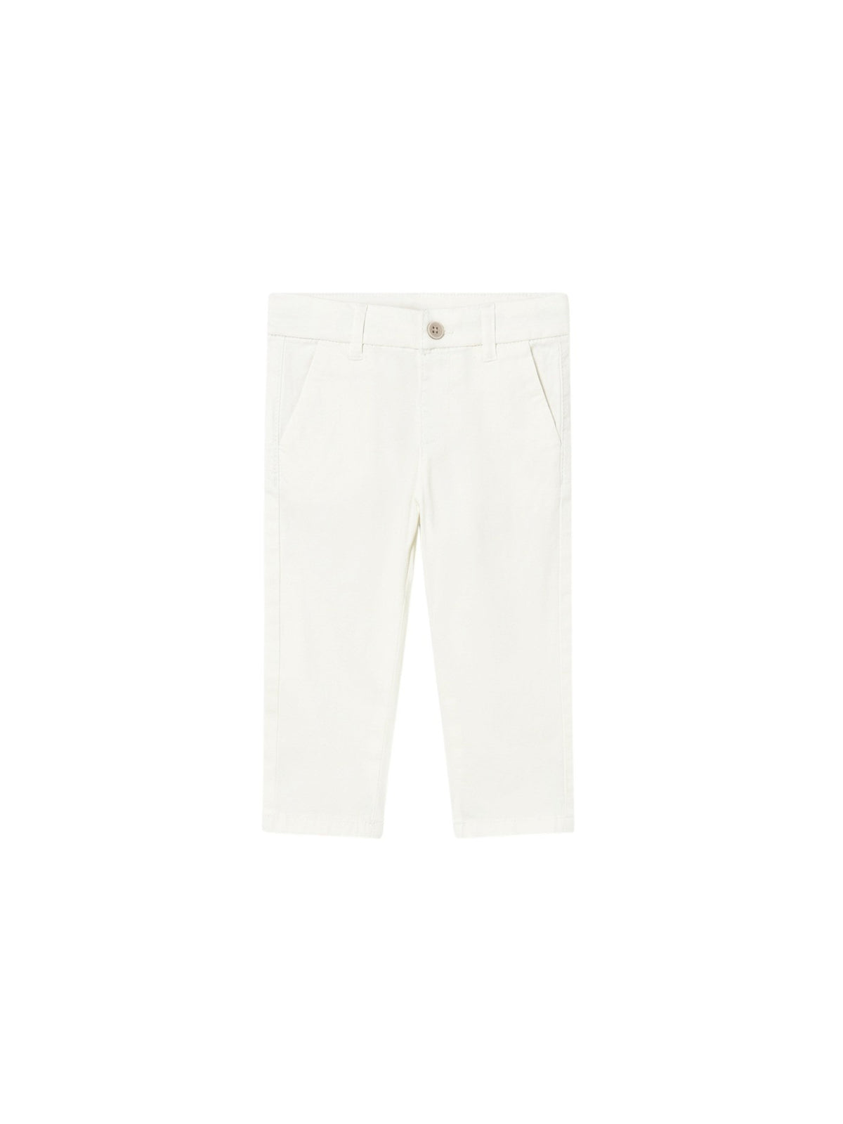 Calça sarja básica Nata (Creme / Pérola)  para Bebé Menino - Mayoral