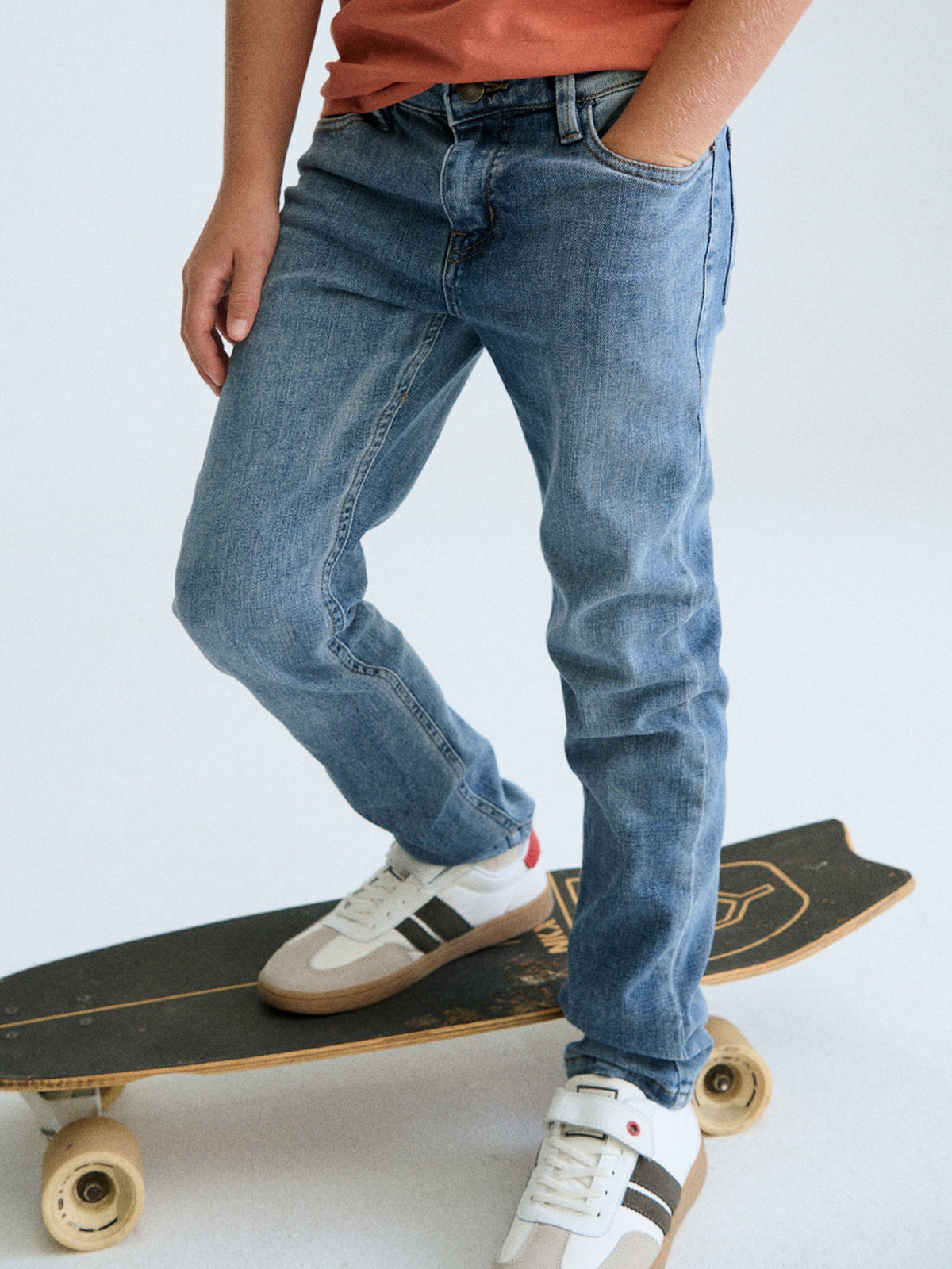 Calça ganga regular fit basic Base (Ganga)  para Menino - Mayoral