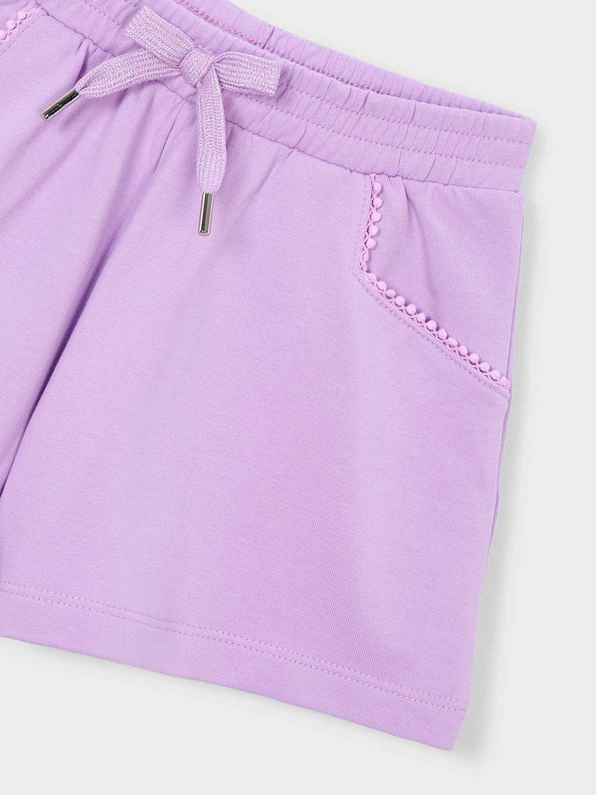 Short felpa básico Lilac (Lilás)  para Menina - Mayoral