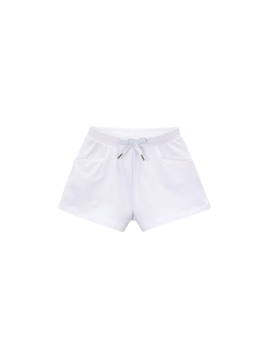 Short felpa básico Branco (Branco)  para Menina - Mayoral