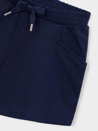 Short felpa básico Marinho (Marinho)  para Menina - Mayoral
