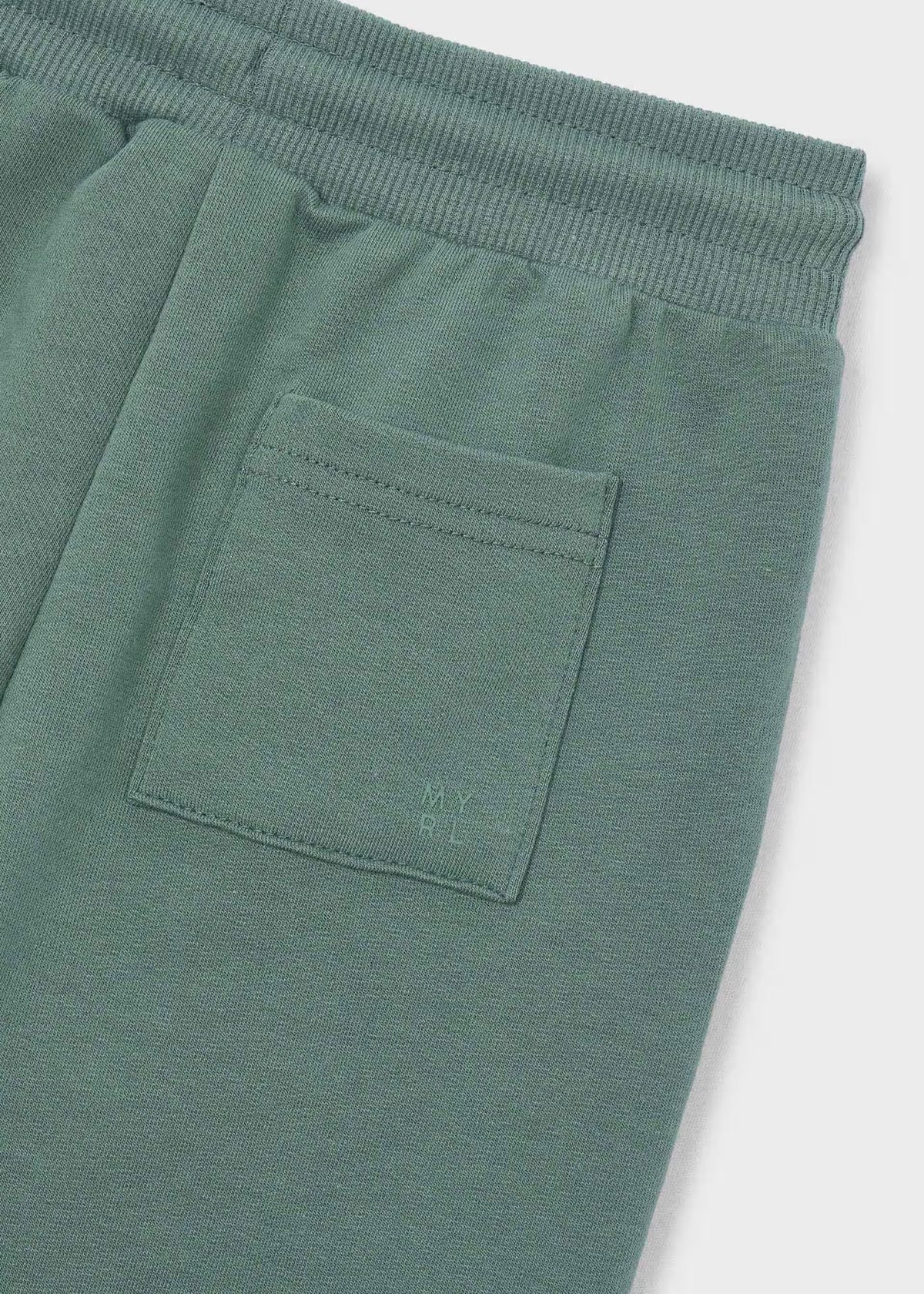 Calça felpa básica punhos  (Verde seco)  para Menino - Mayoral