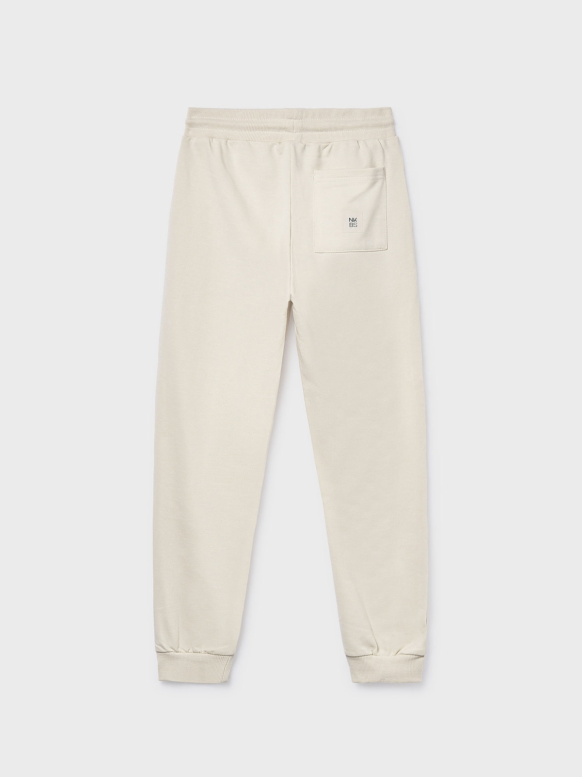 Calça felpa básica punhos Creme (Creme / Pérola)  para Menino - Mayoral