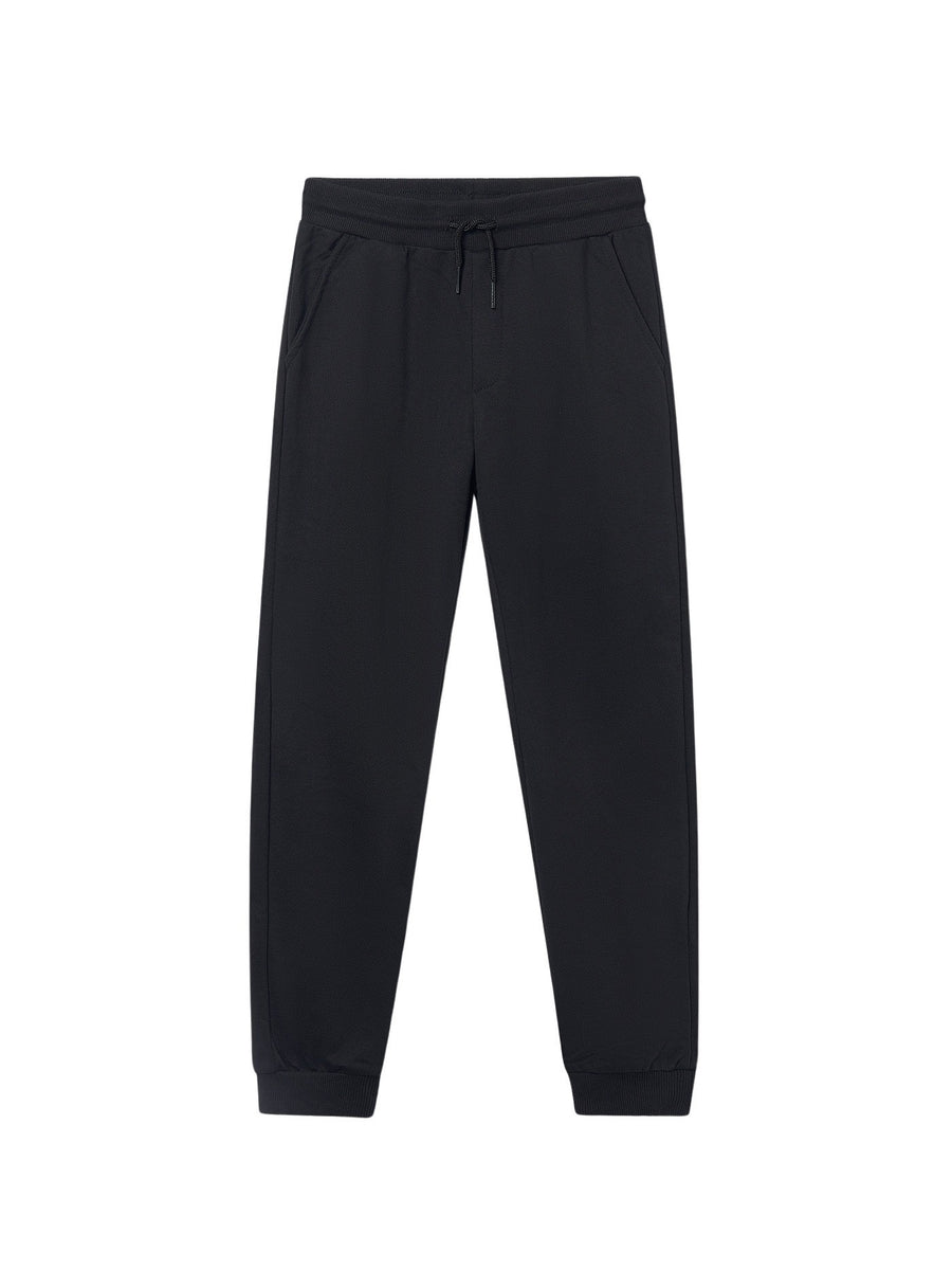 Calça felpa básica punhos Preto (Preto)  para Menino - Mayoral