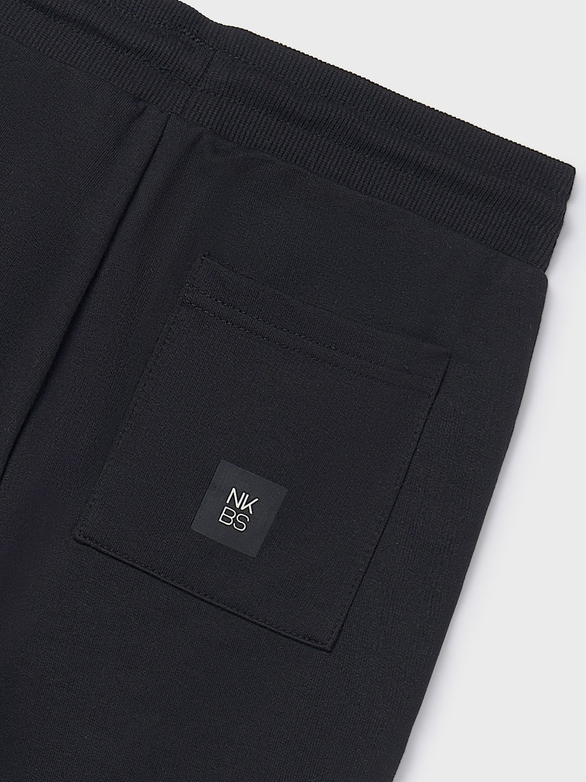 Calça felpa básica punhos Preto (Preto)  para Menino - Mayoral