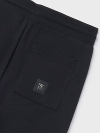 Calça felpa básica punhos Preto (Preto)  para Menino - Mayoral