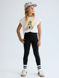 Leggings básicas Preto (Preto)  para Menina - Mayoral