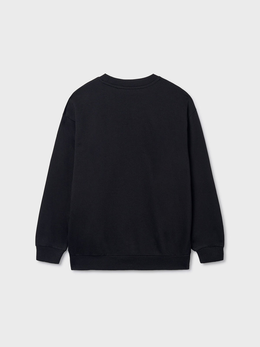 Sweat felpa básica Preto (Preto)  para Menino - Mayoral
