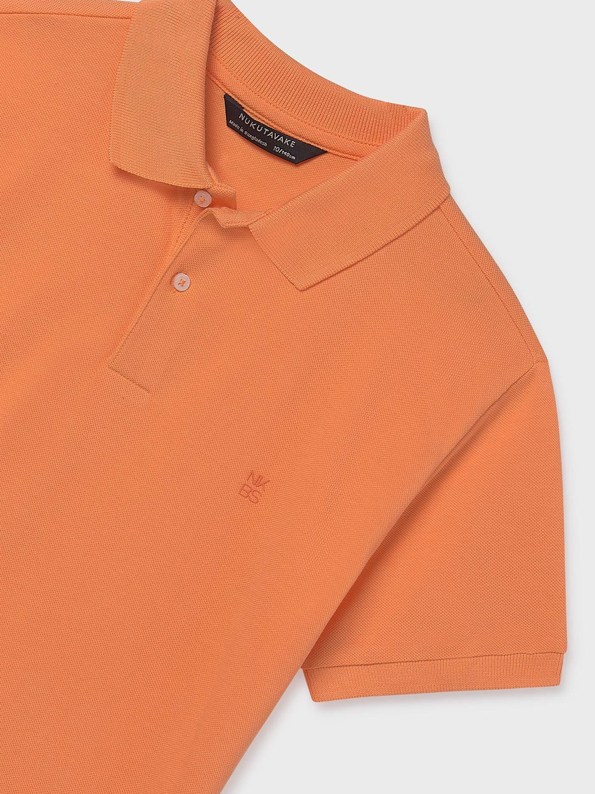 Polo m/curta granito básico Damasco (Laranja Outono)  para Menino - Mayoral