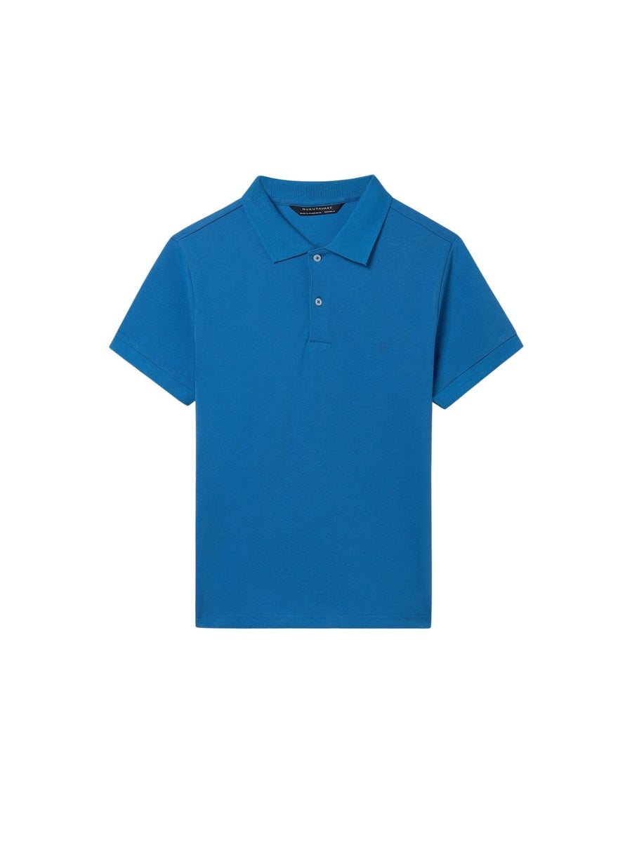Polo m/curta granito básico Azul (Azul)  para Menino - Mayoral