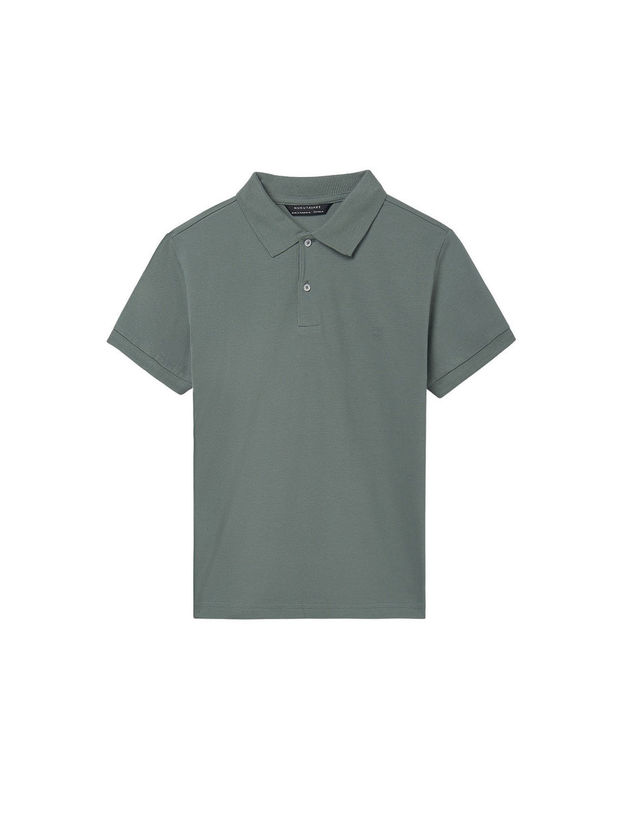 Polo m/curta granito básico Loureiro (Verde seco)  para Menino - Mayoral