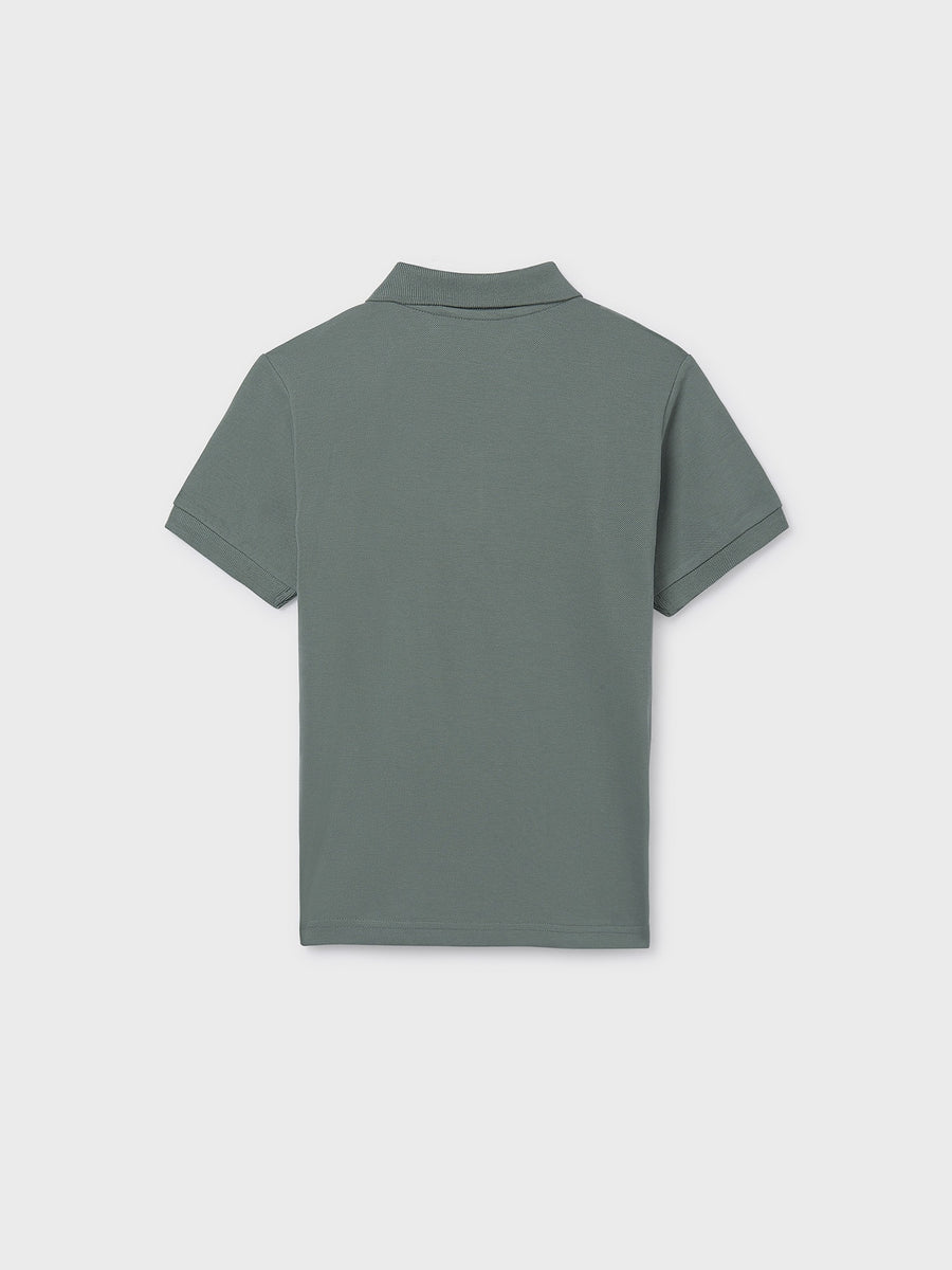 Polo m/curta granito básico Loureiro (Verde seco)  para Menino - Mayoral